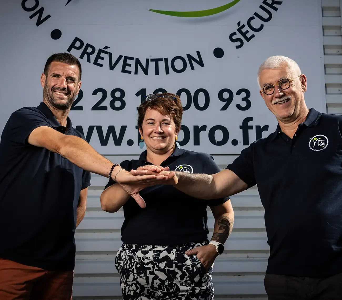 Les trois gerants de fc pro